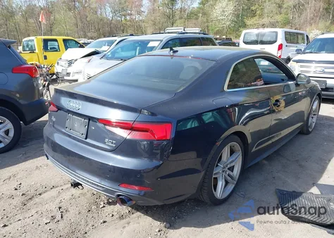 2018 Audi A5 2.0T Premium z USA, uszkodzony, nr VIN WAUTNAF52JA000873
